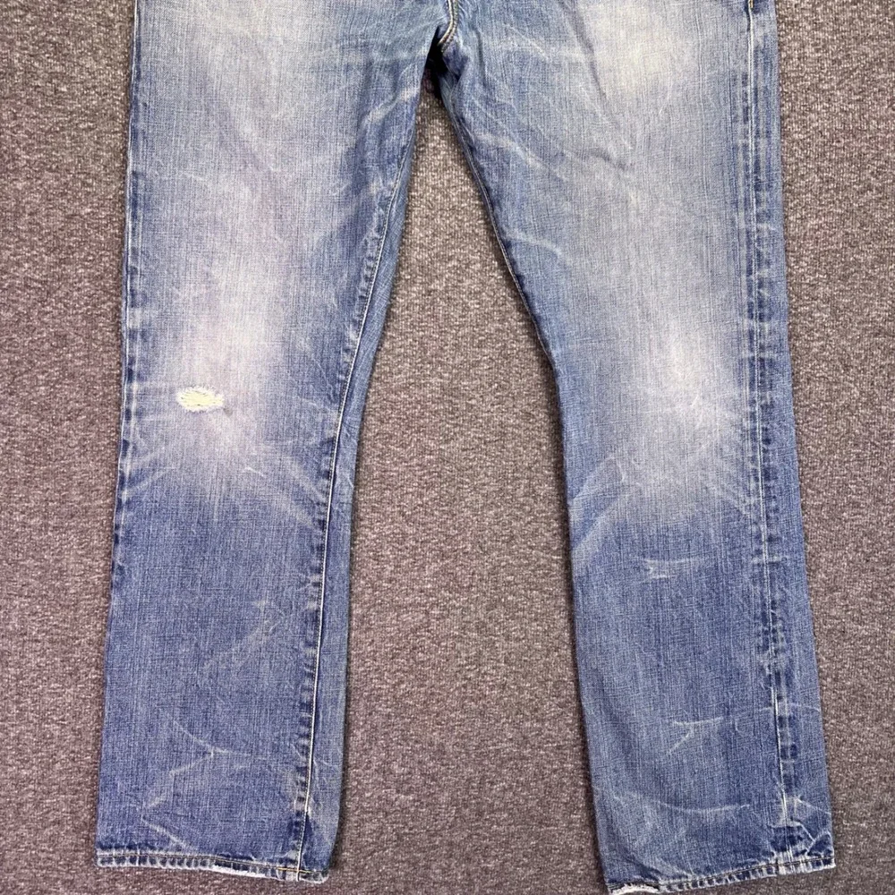 Denim & Supply Ralph Lauren Jeans Men 34x30 Blue Bootcut Casual Distressed Denim